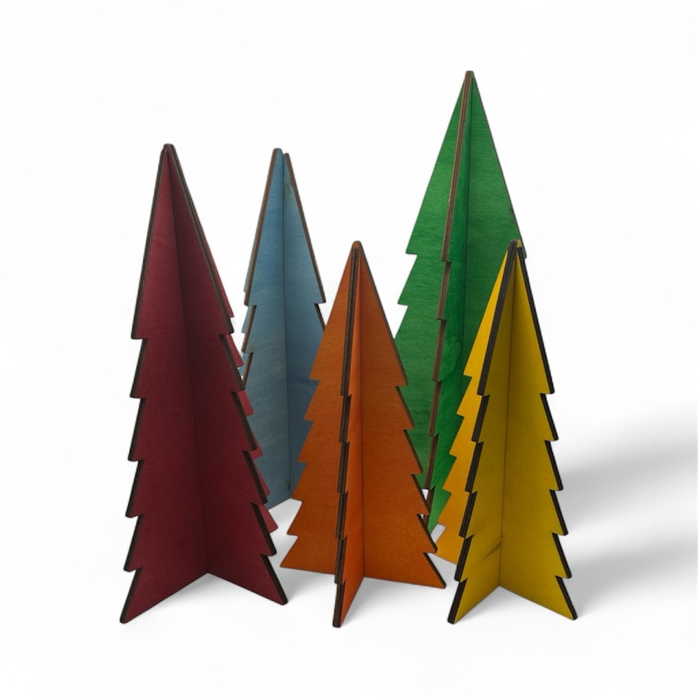 Cost Plus World Market Festive Multicolor Tree Set